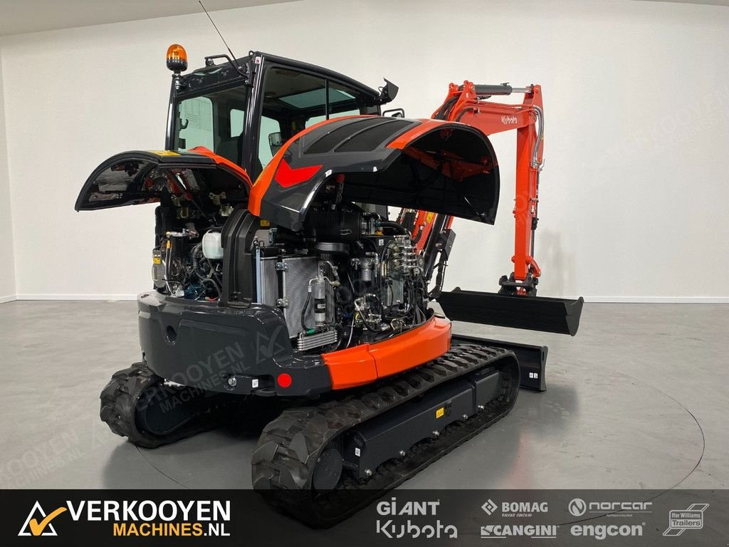 Minibagger от тип Kubota KX060-5 Minigraver, Neumaschine в Vessem (Снимка 7)