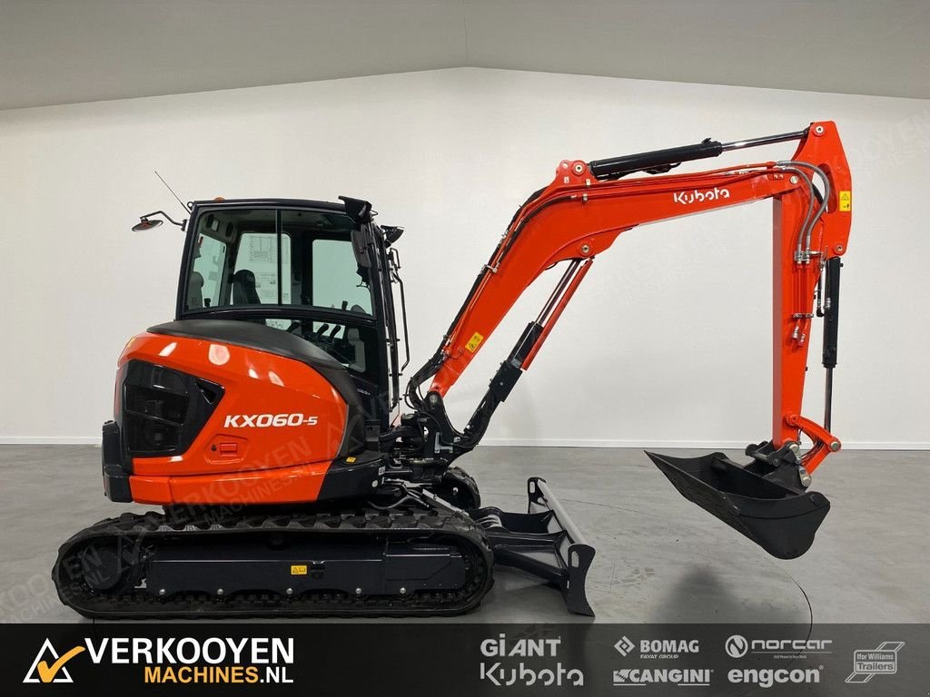 Minibagger van het type Kubota KX060-5 Minigraver, Neumaschine in Vessem (Foto 8)