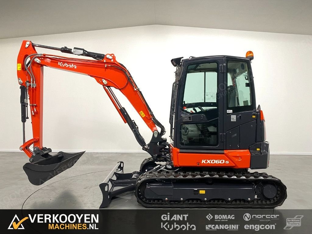 Minibagger от тип Kubota KX060-5 Minigraver, Neumaschine в Vessem (Снимка 2)