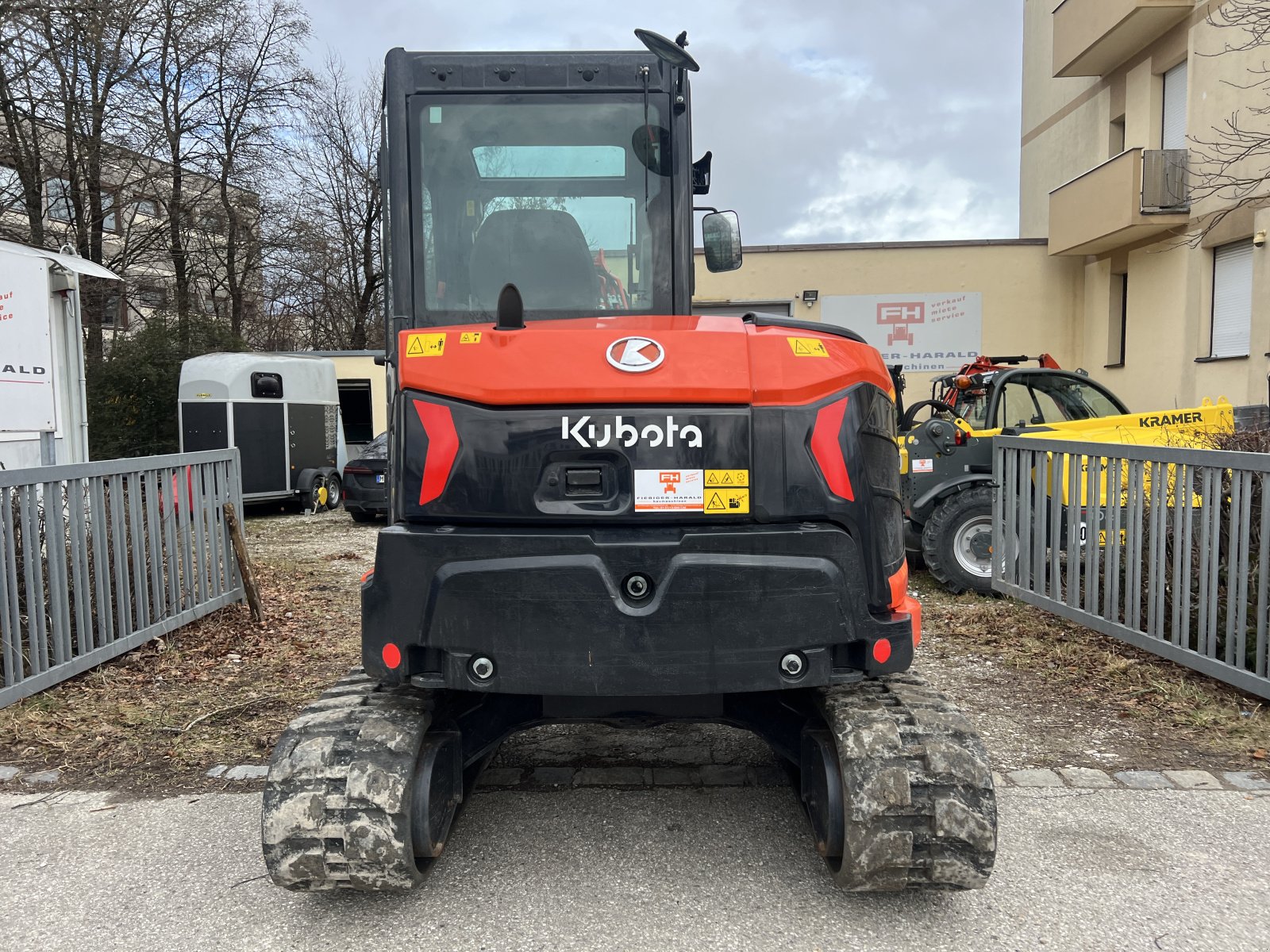 Minibagger tip Kubota KX060-5, Gebrauchtmaschine in Garching  (Poză 3)