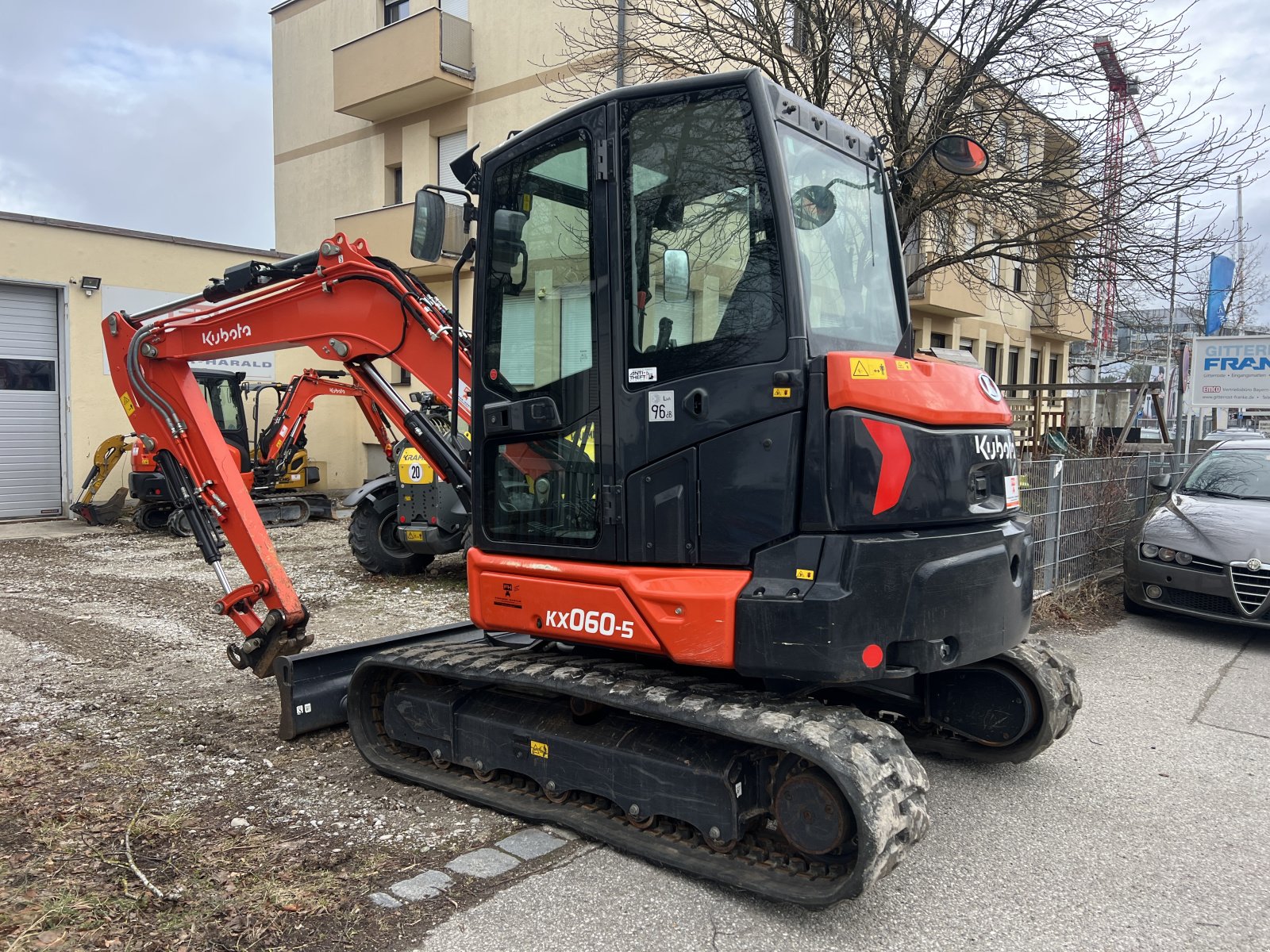 Minibagger tip Kubota KX060-5, Gebrauchtmaschine in Garching  (Poză 4)