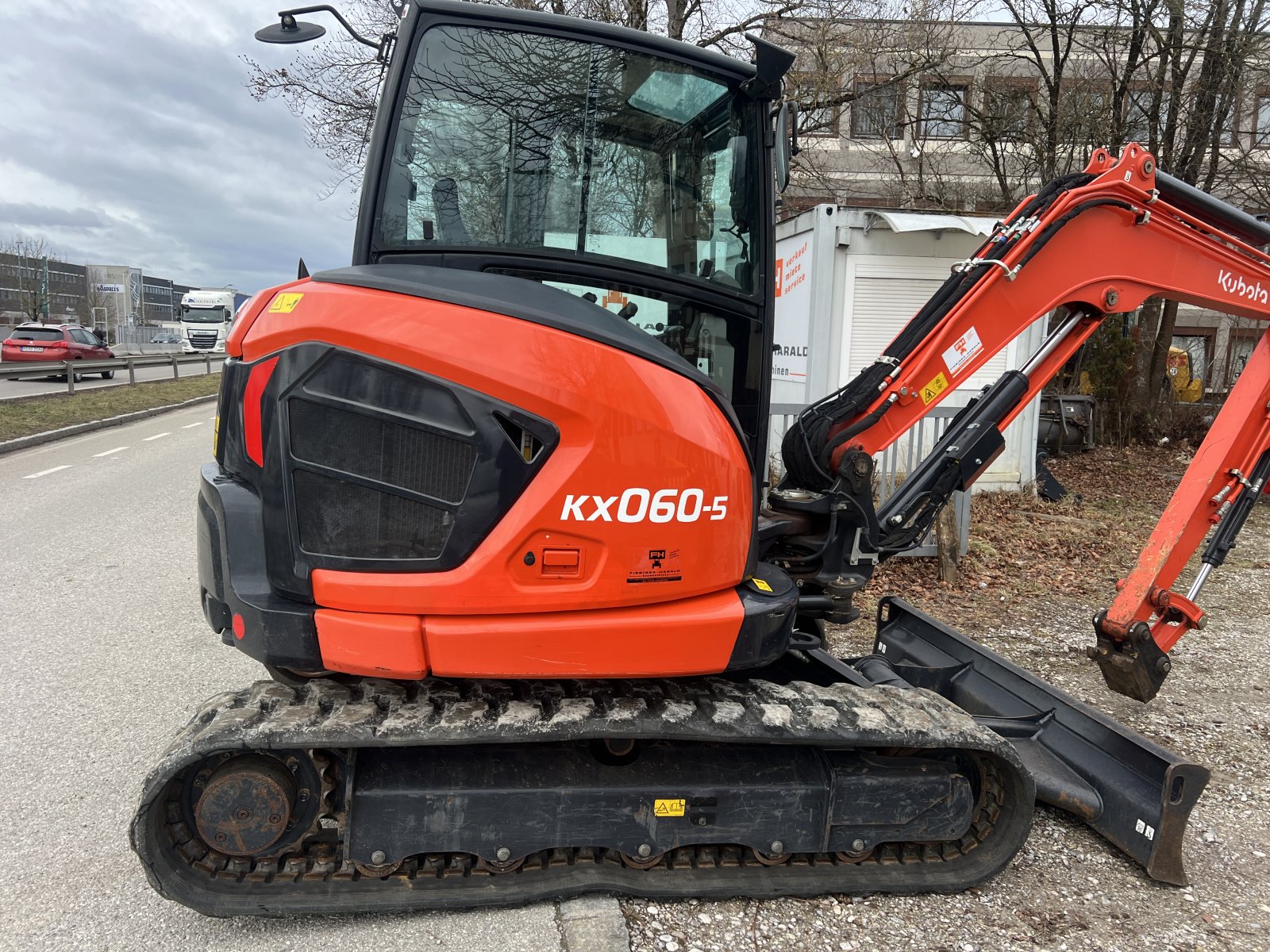 Minibagger tip Kubota KX060-5, Gebrauchtmaschine in Garching  (Poză 5)