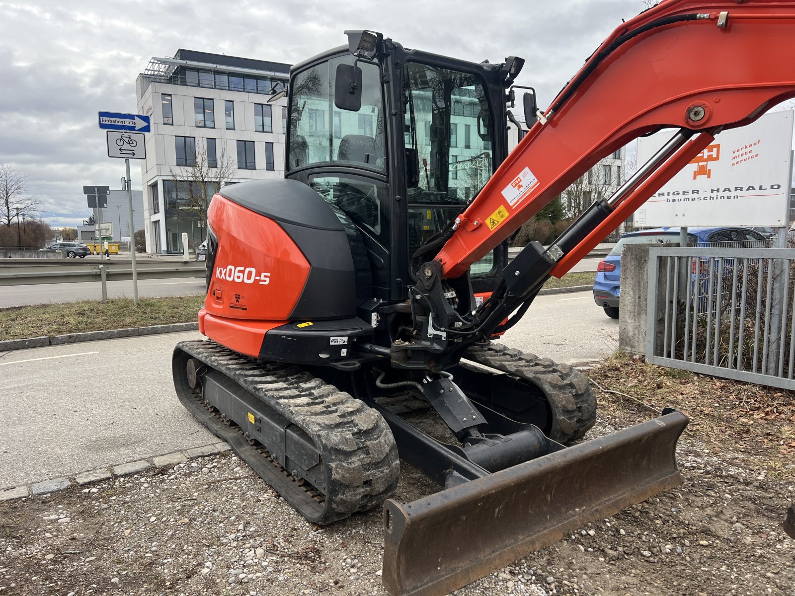 Minibagger tip Kubota KX060-5, Gebrauchtmaschine in Garching  (Poză 7)