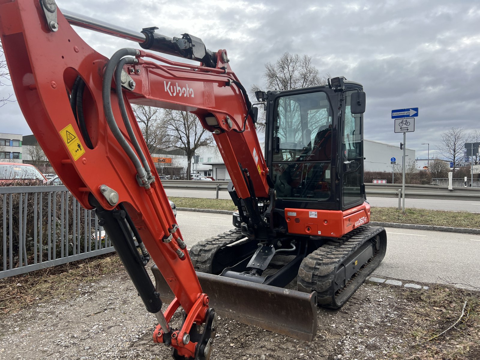 Minibagger tip Kubota KX060-5, Gebrauchtmaschine in Garching  (Poză 8)