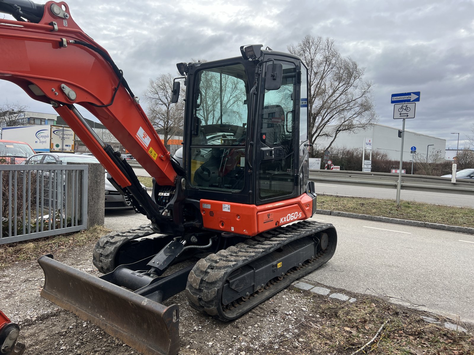 Minibagger tip Kubota KX060-5, Gebrauchtmaschine in Garching  (Poză 9)