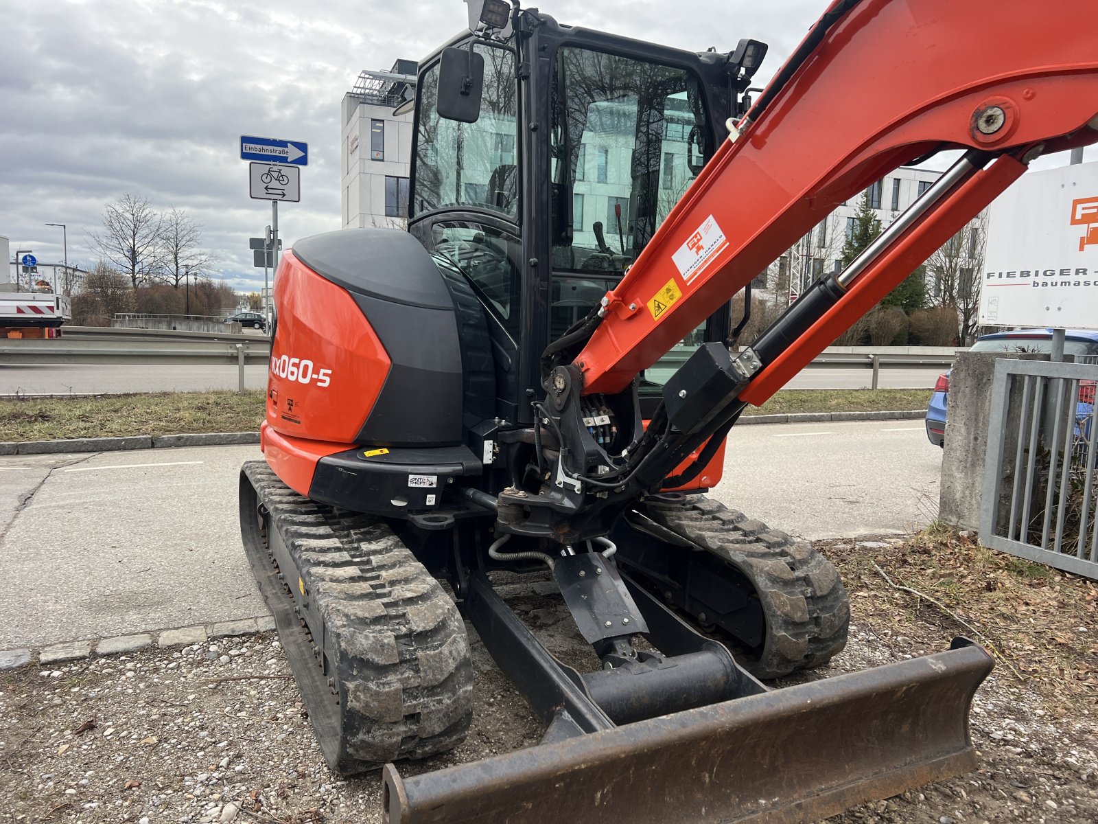 Minibagger tip Kubota KX060-5, Gebrauchtmaschine in Garching  (Poză 10)