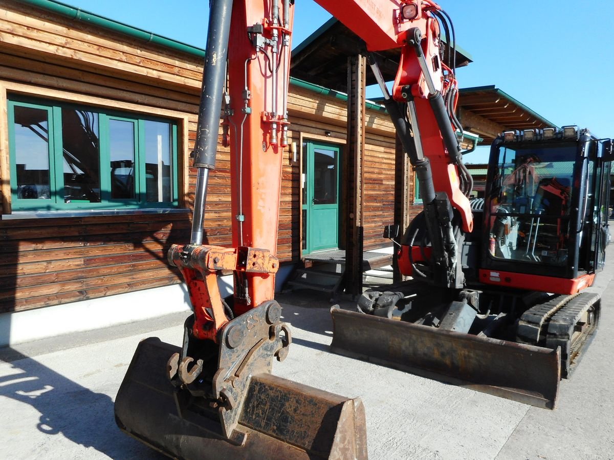 Minibagger des Typs Kubota KX080-4 ( 8.700kg ), Gebrauchtmaschine in St. Nikolai ob Draßling (Bild 13)