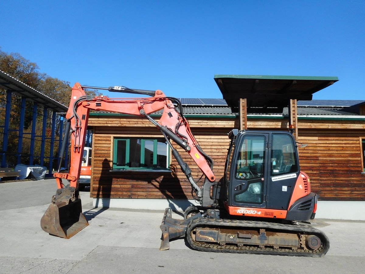 Minibagger du type Kubota KX080-4 ( 8.700kg ), Gebrauchtmaschine en St. Nikolai ob Draßling (Photo 1)