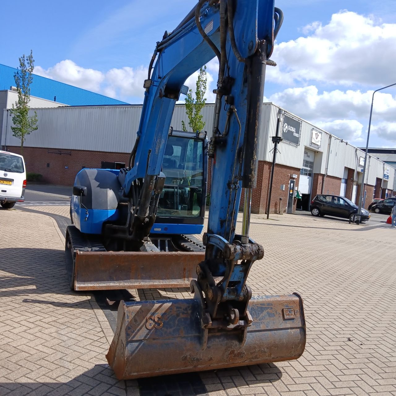 Minibagger des Typs Kubota Kx080-4., Gebrauchtmaschine in Alblasserdam (Bild 4)