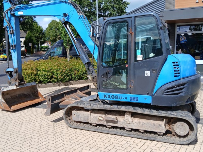 Minibagger des Typs Kubota Kx080-4., Gebrauchtmaschine in Alblasserdam