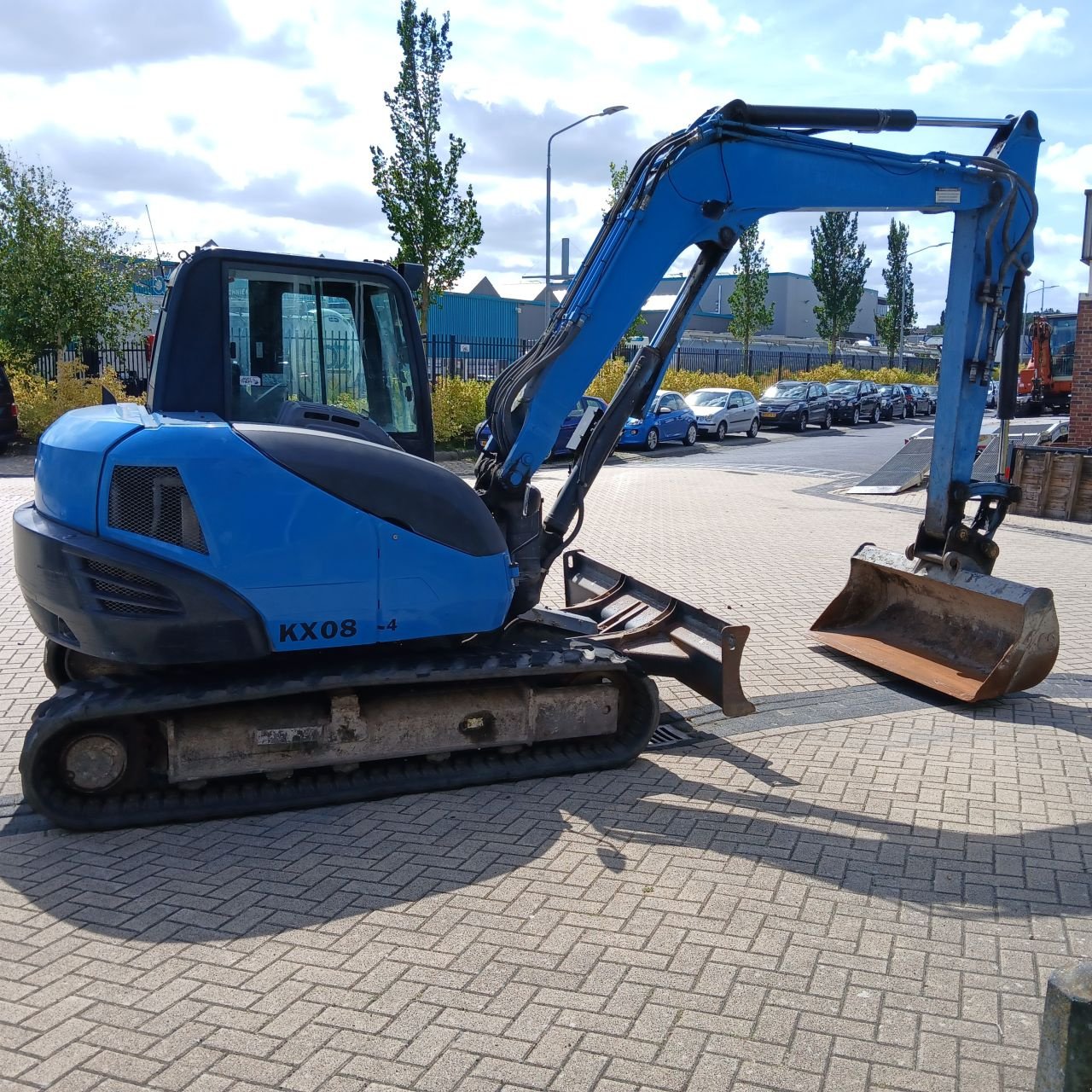 Minibagger des Typs Kubota Kx080-4., Gebrauchtmaschine in Alblasserdam (Bild 6)