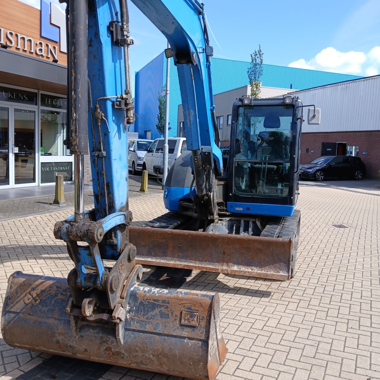 Minibagger des Typs Kubota Kx080-4., Gebrauchtmaschine in Alblasserdam (Bild 2)