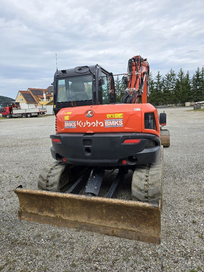 Minibagger типа Kubota KX080-4, Gebrauchtmaschine в Gabersdorf (Фотография 5)