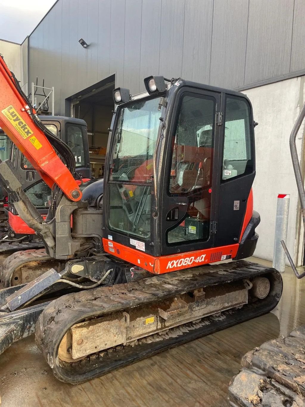 Minibagger typu Kubota KX080-4a, Gebrauchtmaschine w Wevelgem (Zdjęcie 4)