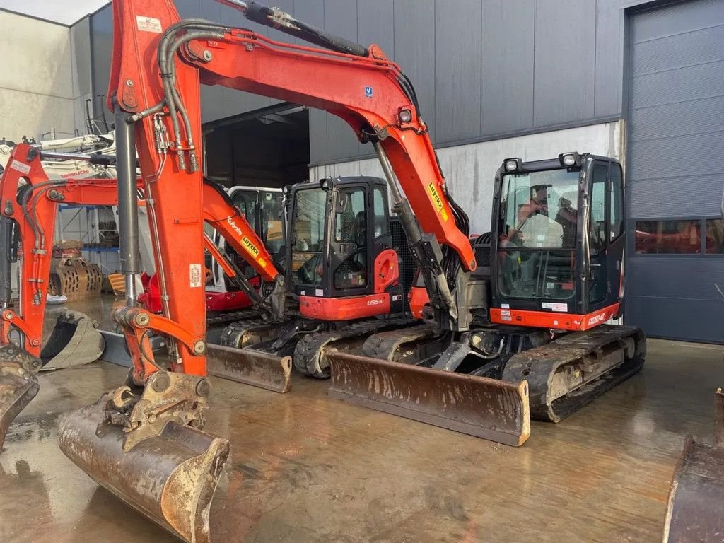 Minibagger typu Kubota KX080-4a, Gebrauchtmaschine w Wevelgem (Zdjęcie 5)