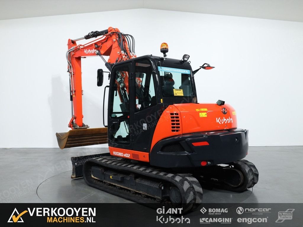 Minibagger typu Kubota KX080-4a2 2PC, Gebrauchtmaschine w Vessem (Zdjęcie 3)