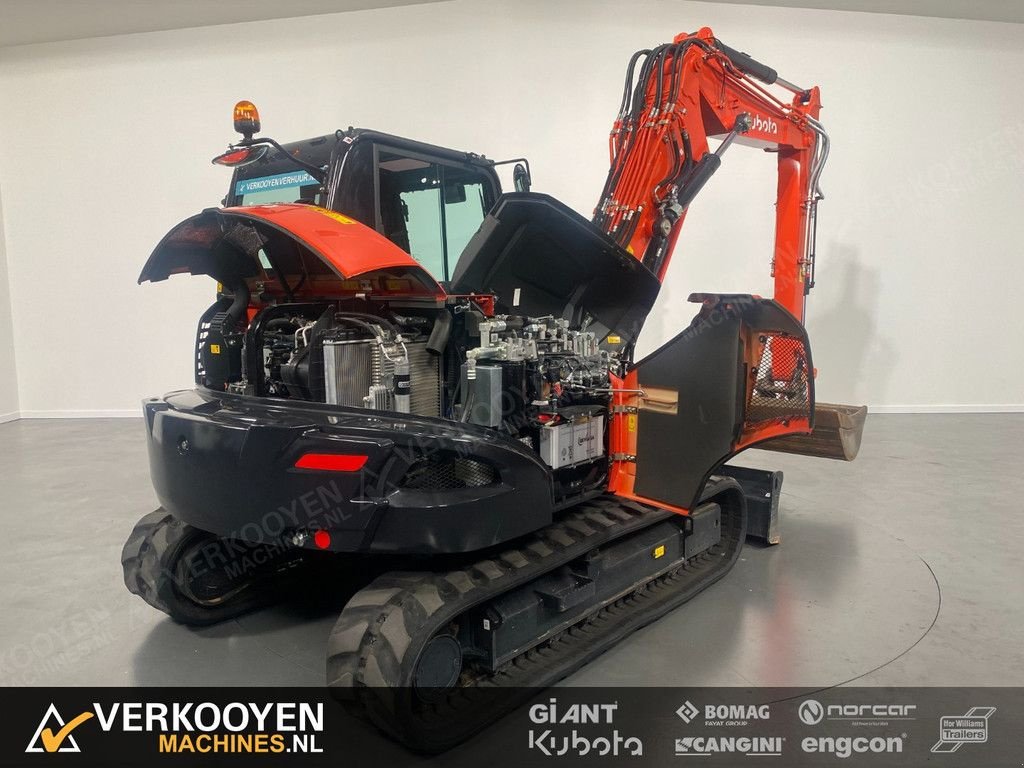 Minibagger типа Kubota KX080-4a2 2PC, Gebrauchtmaschine в Vessem (Фотография 7)