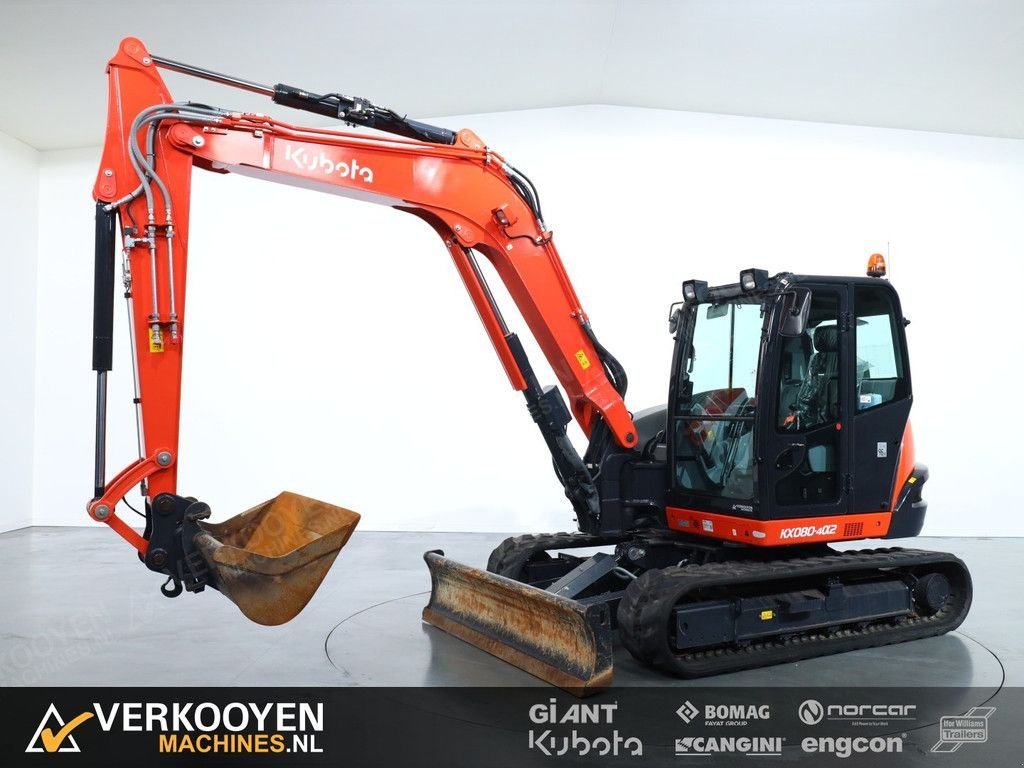 Minibagger des Typs Kubota KX080-4a2 Mono, Gebrauchtmaschine in Vessem (Bild 1)