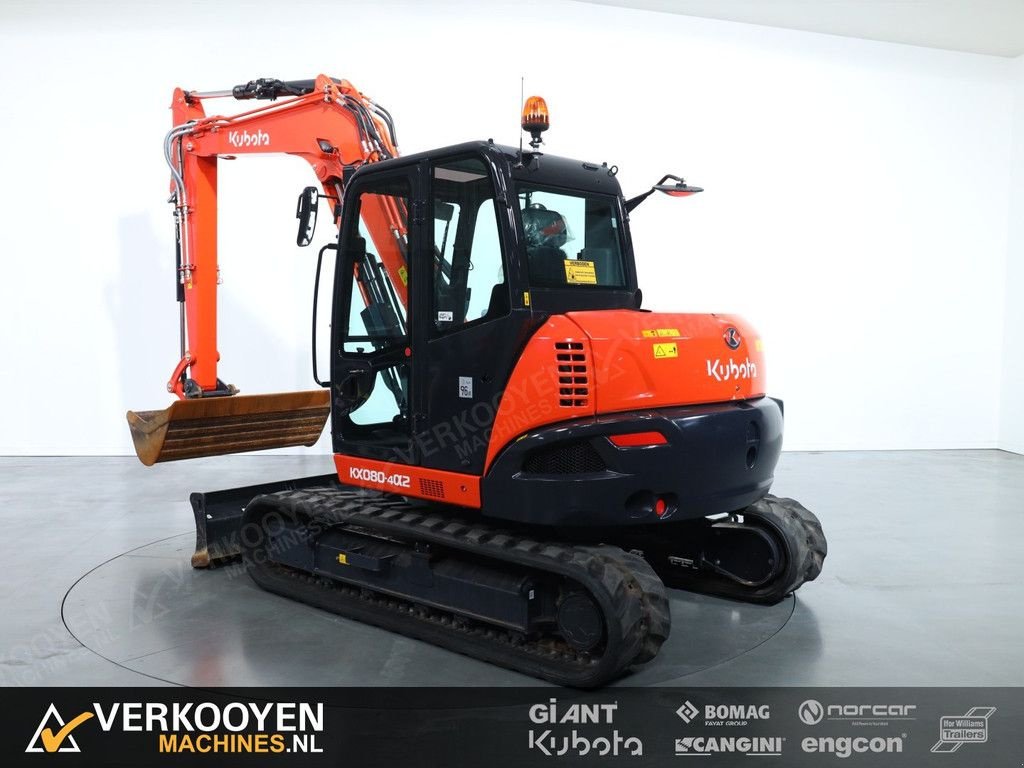 Minibagger des Typs Kubota KX080-4a2 Mono, Gebrauchtmaschine in Vessem (Bild 3)