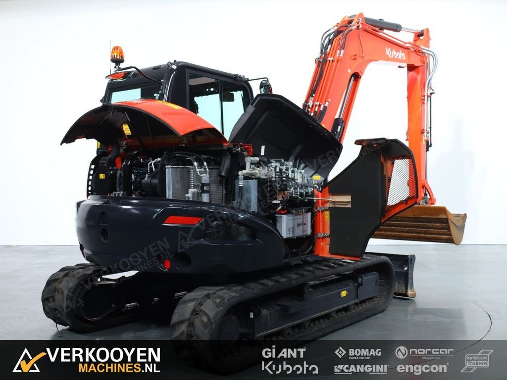 Minibagger des Typs Kubota KX080-4a2 Mono, Gebrauchtmaschine in Vessem (Bild 7)