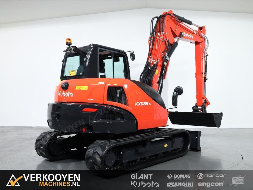 Minibagger типа Kubota KX085-5 2PC, Gebrauchtmaschine в Vessem (Фотография 4)