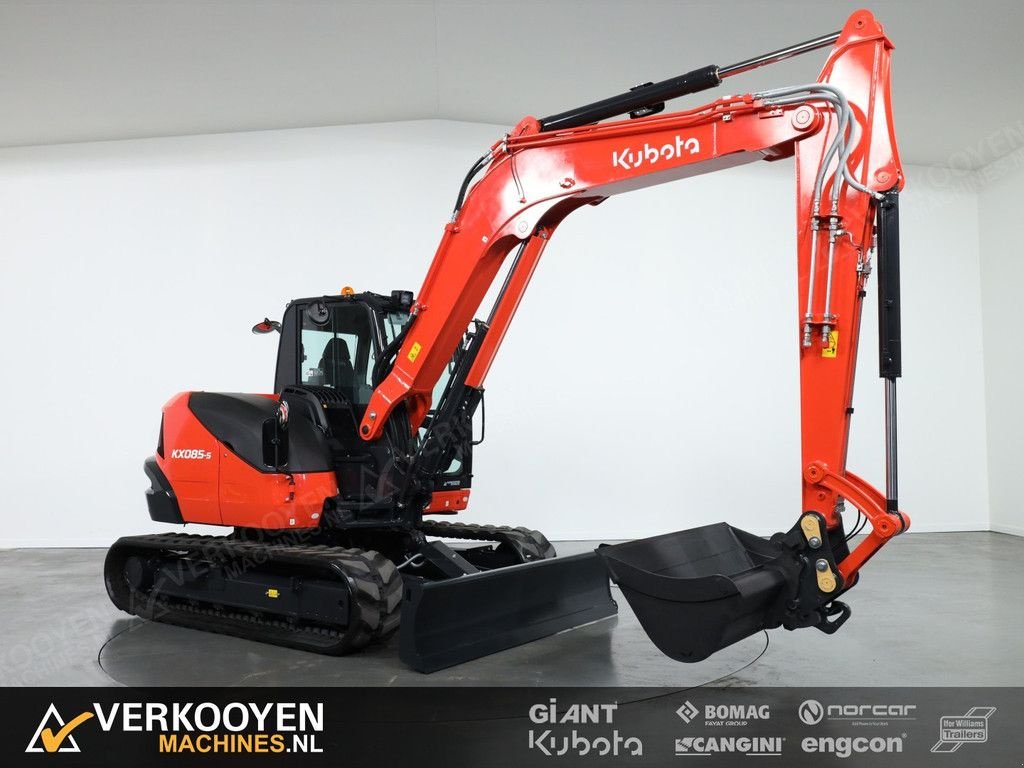 Minibagger del tipo Kubota KX085-5 Mono, Neumaschine In Vessem (Immagine 7)