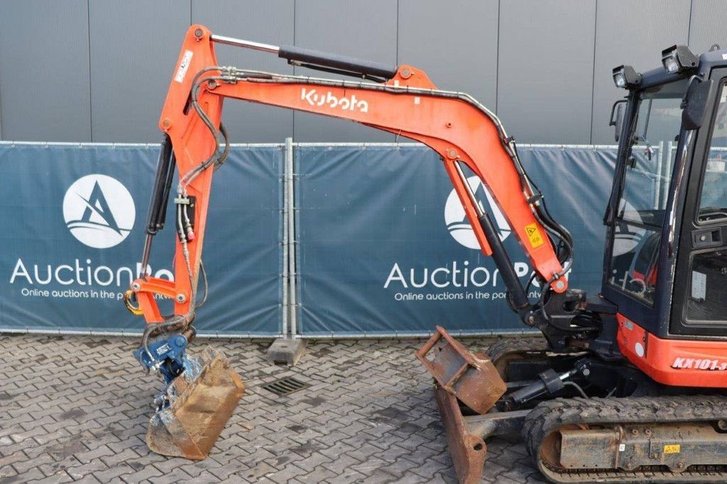 Minibagger of the type Kubota KX101-3&alpha;3, Gebrauchtmaschine in Antwerpen (Picture 10)