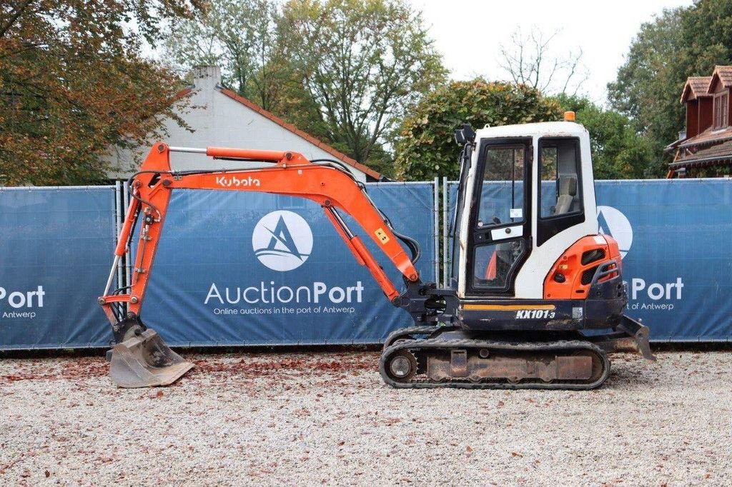 Minibagger van het type Kubota KX101-3, Gebrauchtmaschine in Antwerpen (Foto 2)