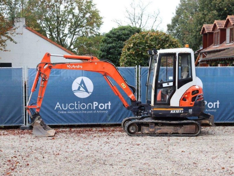 Minibagger del tipo Kubota KX101-3, Gebrauchtmaschine en Antwerpen (Imagen 1)