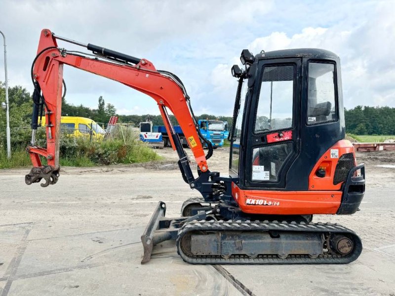 Minibagger του τύπου Kubota KX101-3A4 - Quick Coupler / 3512 Hours, Gebrauchtmaschine σε Veldhoven (Φωτογραφία 1)