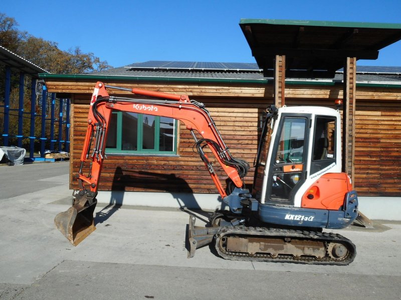 Minibagger типа Kubota KX121-3a ( 3.980kg ) hydr. SW + alle Leitungen, Gebrauchtmaschine в St. Nikolai ob Draßling