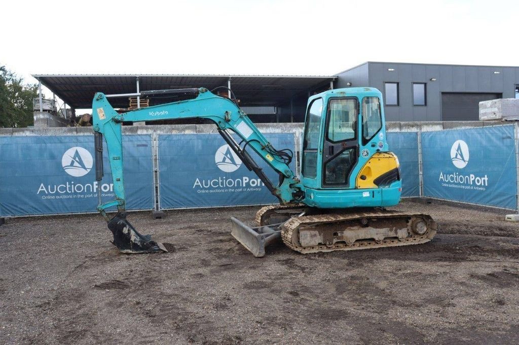 Minibagger del tipo Kubota KX155-3SZ, Gebrauchtmaschine en Antwerpen (Imagen 1)