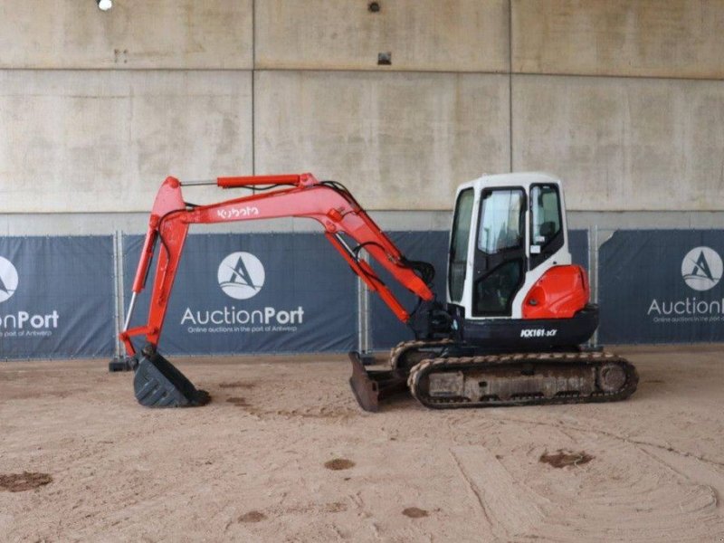 Minibagger des Typs Kubota KX161-3SZ, Gebrauchtmaschine in Antwerpen (Bild 1)