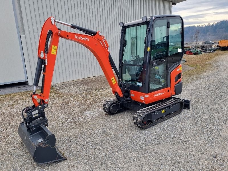 Minibagger du type Kubota KX19-4, Gebrauchtmaschine en Gabersdorf (Photo 1)