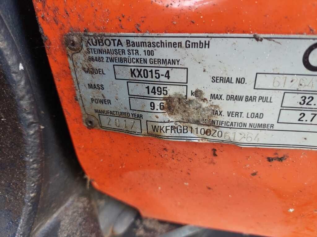 Minibagger of the type Kubota KX41-4, Gebrauchtmaschine in Klundert (Picture 11)