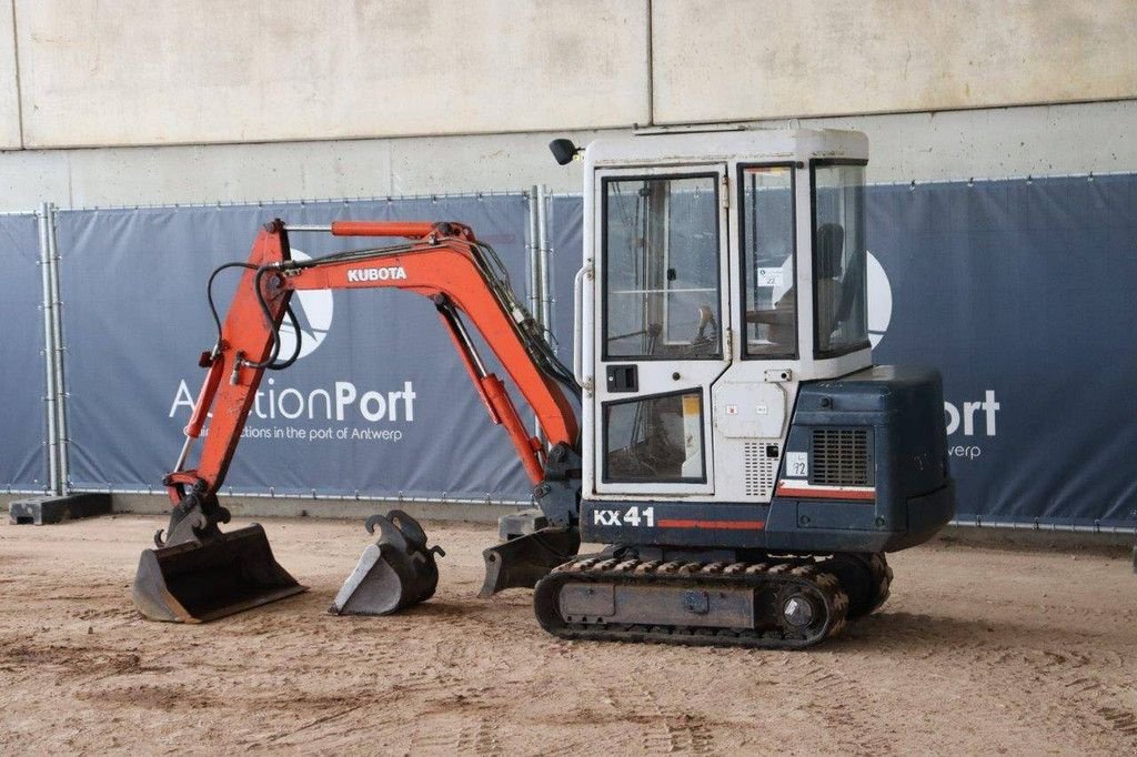 Minibagger del tipo Kubota KX41, Gebrauchtmaschine In Antwerpen (Immagine 3)