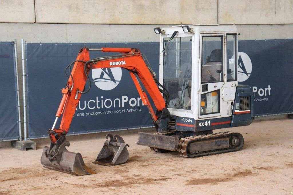 Minibagger del tipo Kubota KX41, Gebrauchtmaschine In Antwerpen (Immagine 11)