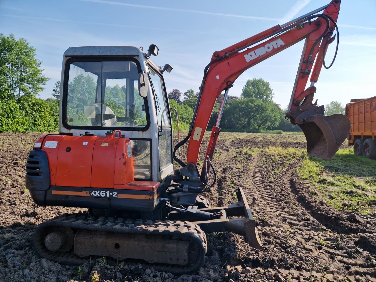 Minibagger del tipo Kubota KX61-2, Gebrauchtmaschine en Oirschot (Imagen 3)