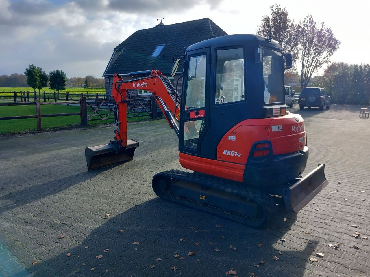 Minibagger от тип Kubota Kx61-3, Gebrauchtmaschine в nistelrode (Снимка 4)