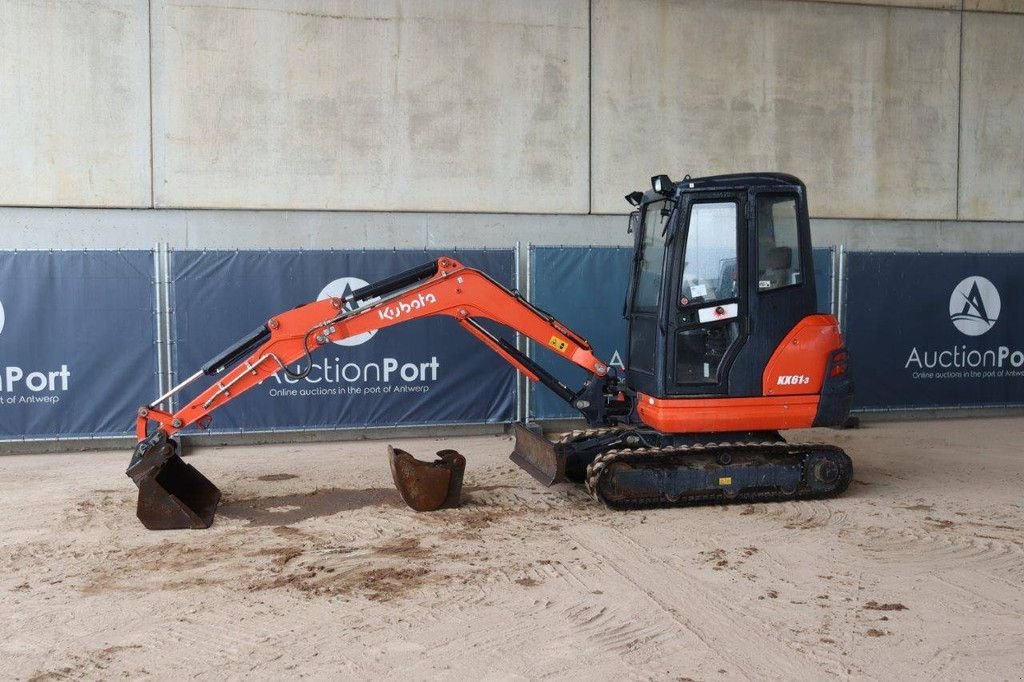 Minibagger des Typs Kubota KX61-3, Gebrauchtmaschine in Antwerpen (Bild 1)