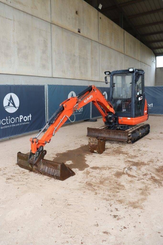 Minibagger typu Kubota KX61-3, Gebrauchtmaschine w Antwerpen (Zdjęcie 10)