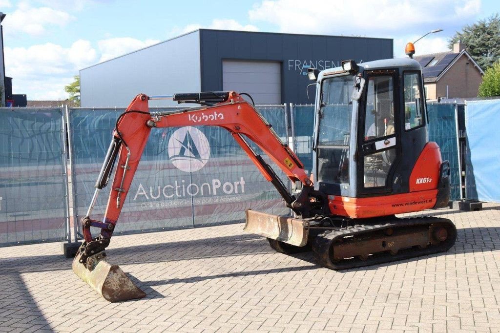 Minibagger des Typs Kubota KX61-3, Gebrauchtmaschine in Antwerpen (Bild 10)