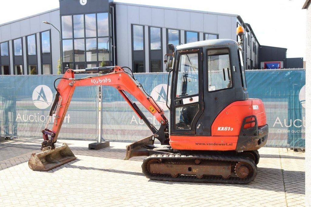 Minibagger van het type Kubota KX61-3, Gebrauchtmaschine in Antwerpen (Foto 3)