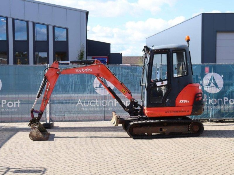 Minibagger des Typs Kubota KX61-3, Gebrauchtmaschine in Antwerpen (Bild 1)