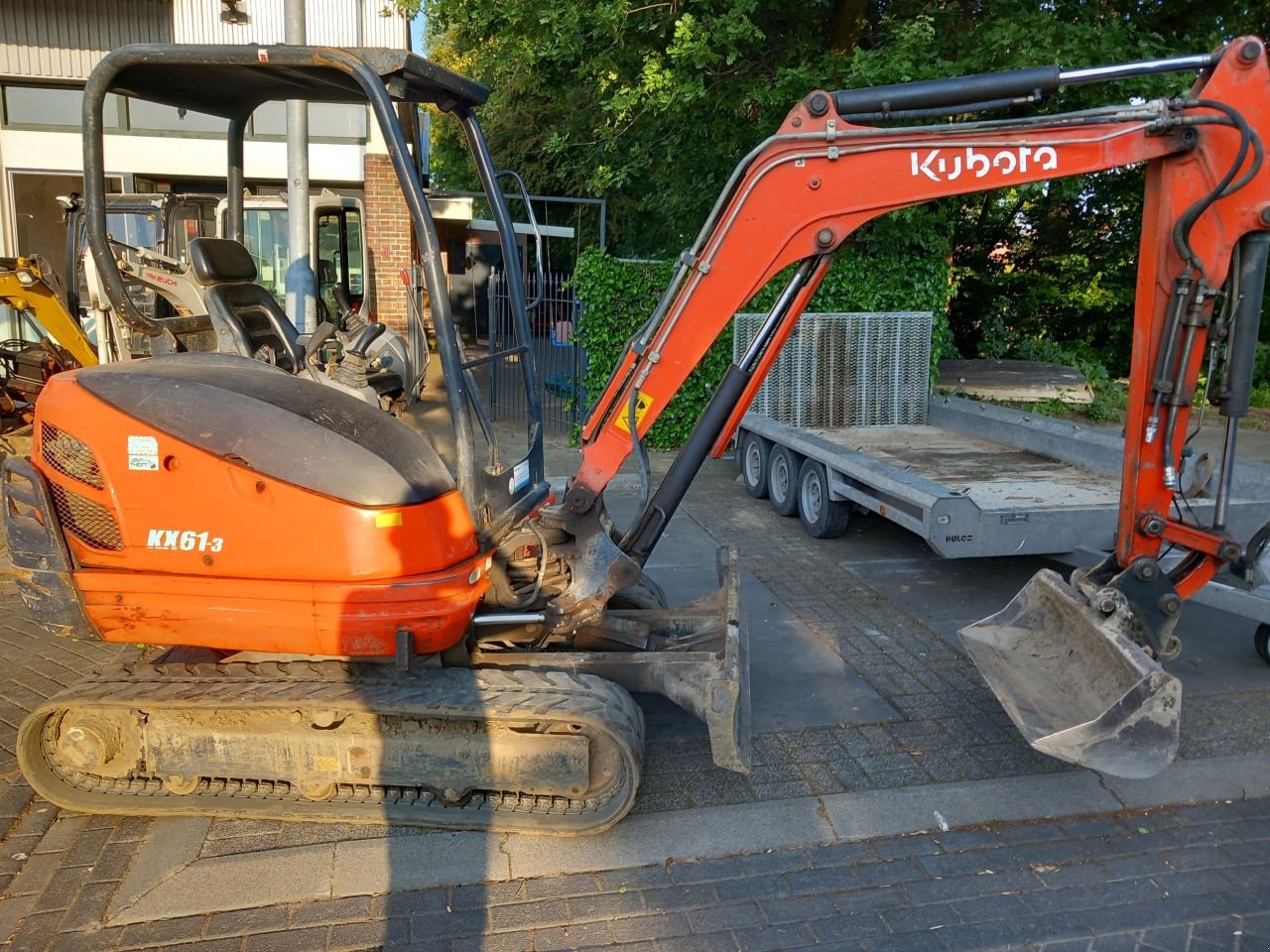 Minibagger a típus Kubota Kx61-3, Gebrauchtmaschine ekkor: Alblasserdam (Kép 5)