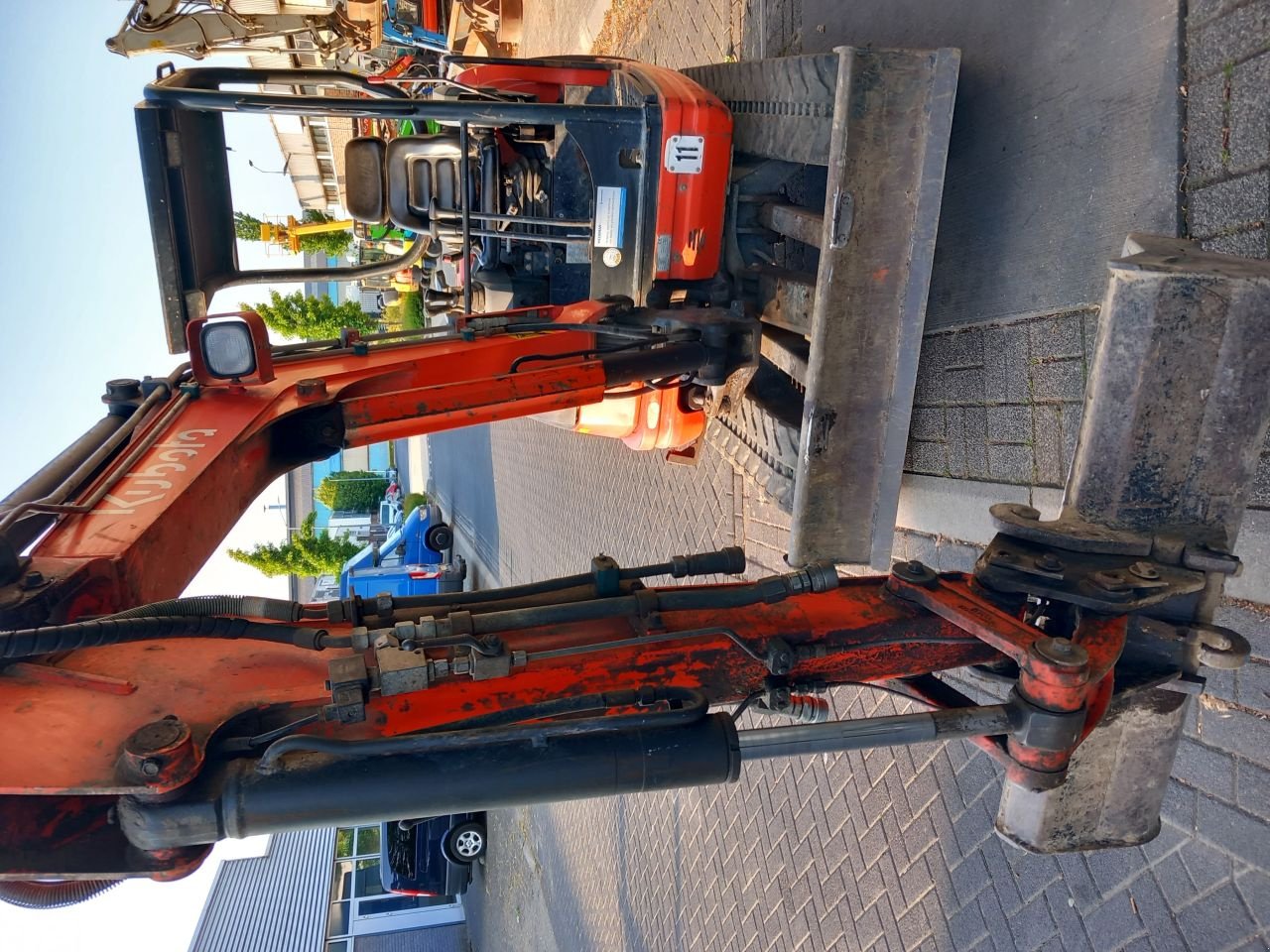 Minibagger van het type Kubota Kx61-3, Gebrauchtmaschine in Alblasserdam (Foto 6)