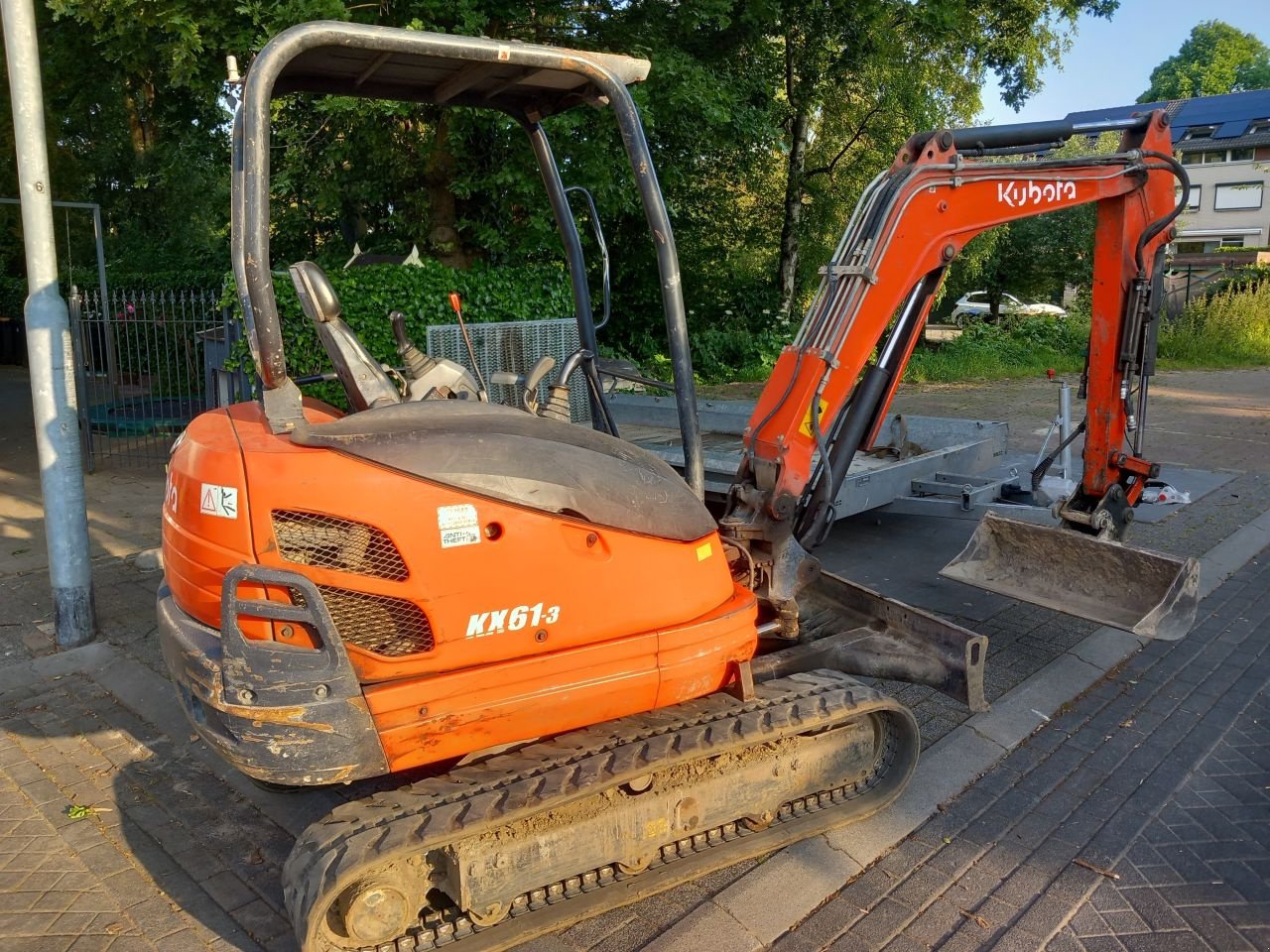 Minibagger tip Kubota Kx61-3, Gebrauchtmaschine in Alblasserdam (Poză 1)