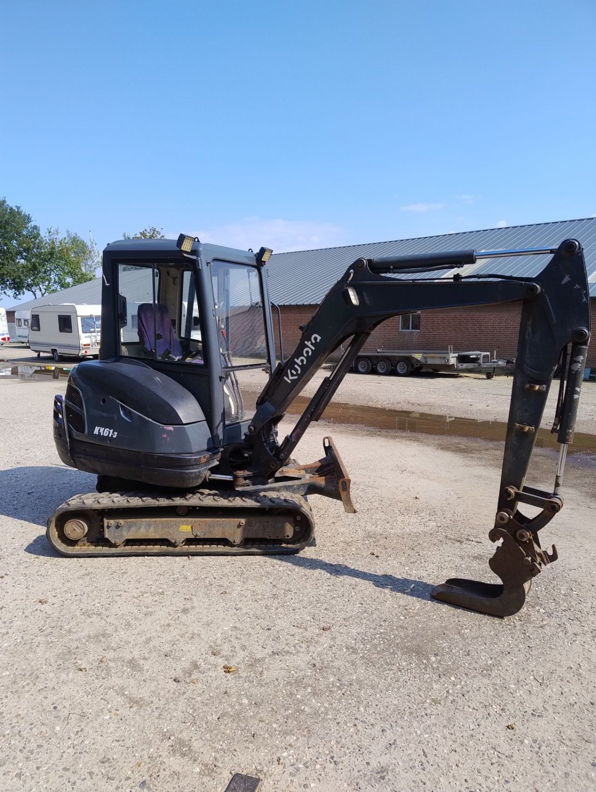 Minibagger del tipo Kubota Kx61-3, Gebrauchtmaschine en Veldhoven (Imagen 1)