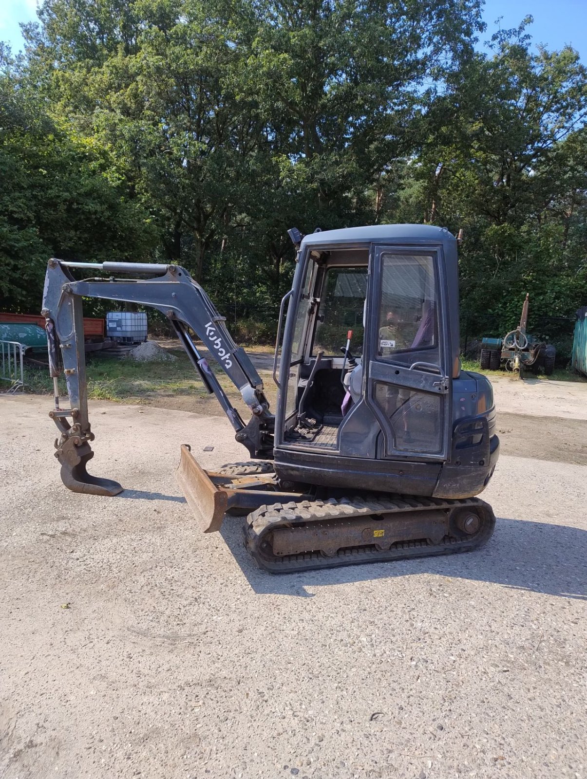 Minibagger del tipo Kubota Kx61-3, Gebrauchtmaschine en Veldhoven (Imagen 3)