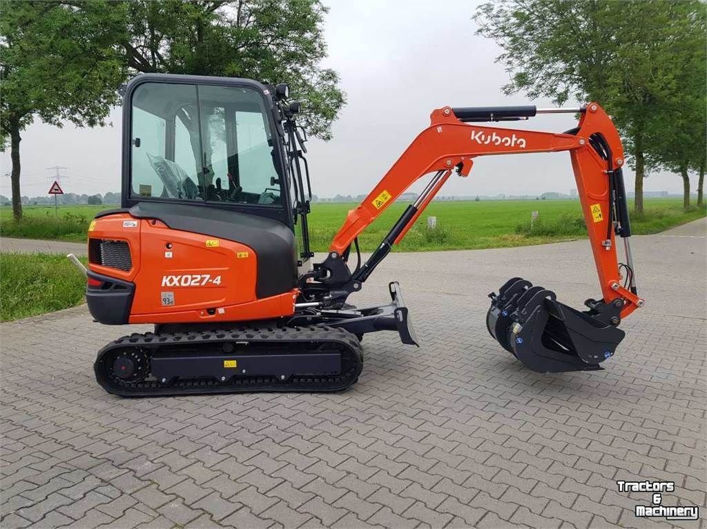 Minibagger tip Kubota Minigraver KX027-4 standaard, Gebrauchtmaschine in Zevenaar (Poză 2)